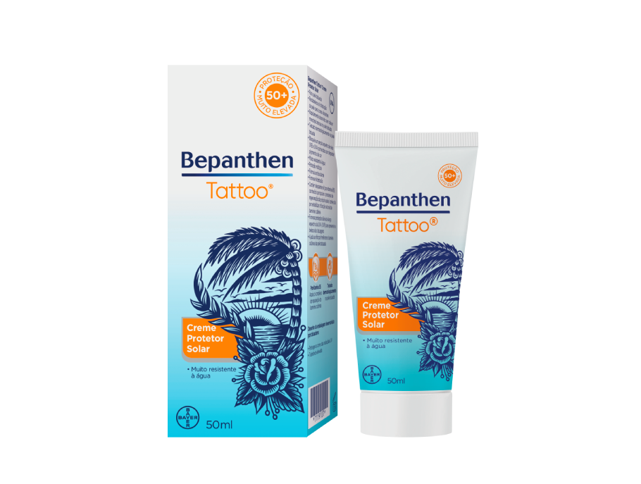 Bepanthen Tattoo® Creme Protetor Solar Bepanthene®